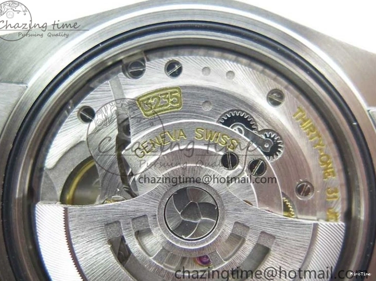 MiroTime 0125 Sporty DateJust 126334 SS Noob 1:1 904L Best Edition Blue Dial Diamond on Oyster Bracelet A 3164